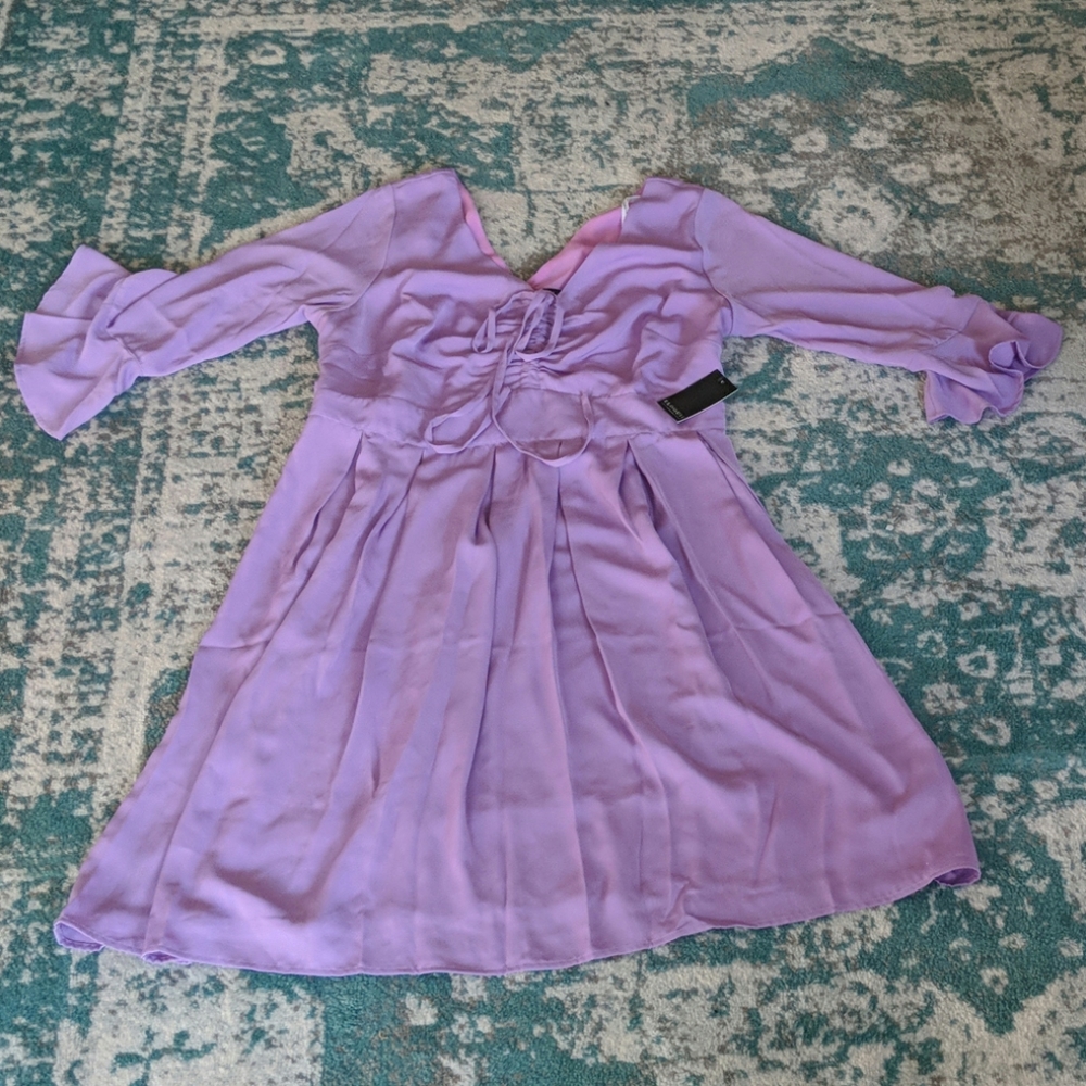 Eloquii Lavender Dress